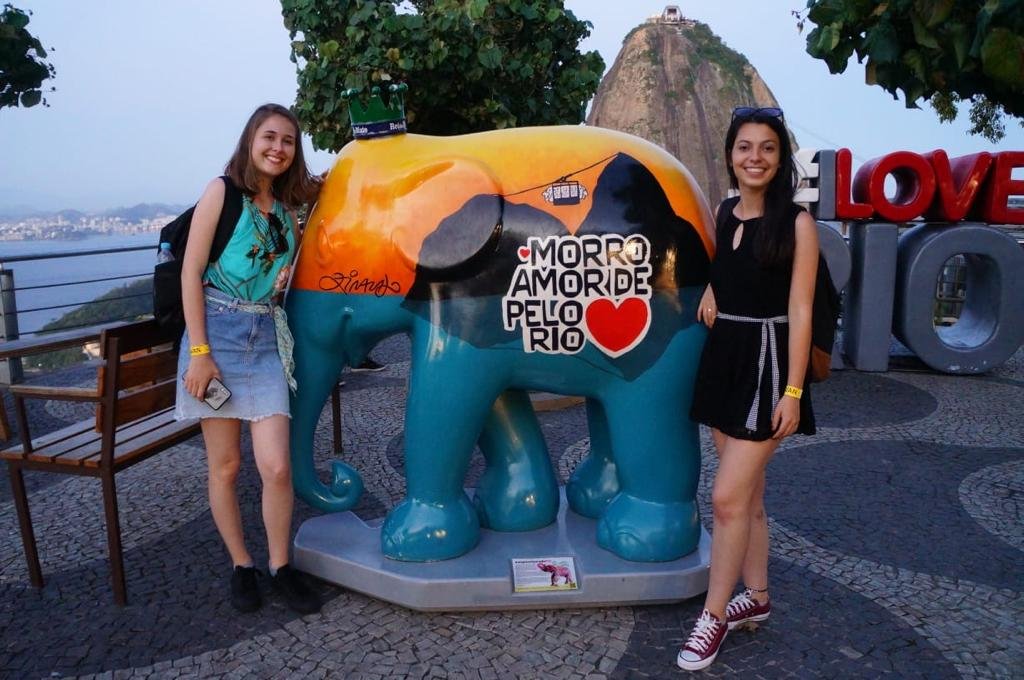 Integrantes do Lab Siga participam de eventos no Rio de Janeiro — imagem histórica